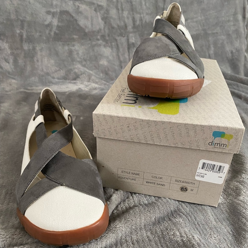 Dimmi Adventure Shoe Size 8.5 White Sand NIB